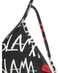 Черный бикини-топ от Amir Slama