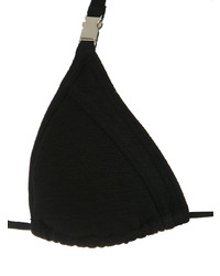 Черный бикини-топ от Amir Slama