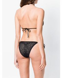 Черный бикини-топ от Fisico