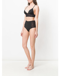 Черный бикини-топ от Fisico