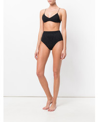 Черный бикини-топ от Oseree