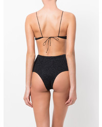 Черный бикини-топ от Oseree