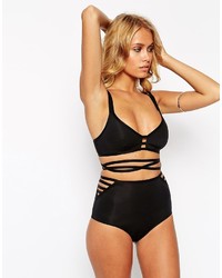 Черный бикини-топ от Asos