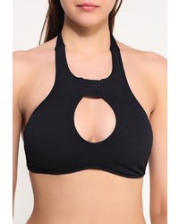 Черный бикини-топ от Seafolly