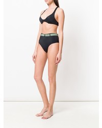 Черный бикини-топ от Solid & Striped
