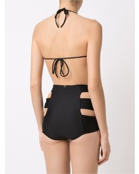 Черный бикини-топ от Adriana Degreas