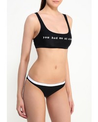 Черный бикини-топ от Zoe Karssen