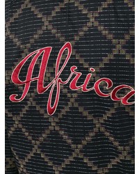 Женский черный бомбер с вышивкой от Isabel Marant Etoile