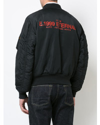 Мужской черный бомбер от Alyx