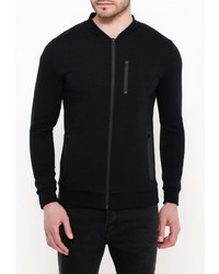 Мужской черный бомбер от Alcott