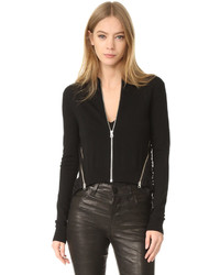 Женский черный бомбер от MCQ