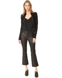 Женский черный бомбер от MCQ