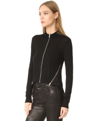 Женский черный бомбер от MCQ