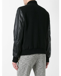 Мужской черный бомбер от Blood Brother