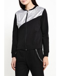 Женский черный бомбер от Aurora Firenze