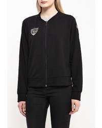 Женский черный бомбер от Aurora Firenze