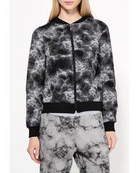 Женский черный бомбер от Aurora Firenze