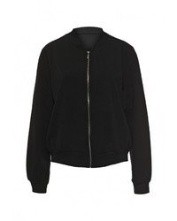 Женский черный бомбер от Aurora Firenze