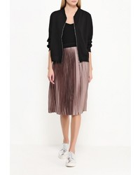 Женский черный бомбер от Aurora Firenze