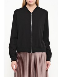 Женский черный бомбер от Aurora Firenze