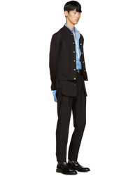 Мужской черный бомбер от 3.1 Phillip Lim