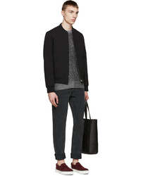 Мужской черный бомбер от A.P.C.