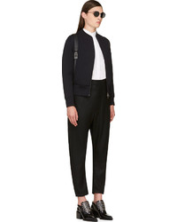 Женский черный бомбер от Neil Barrett