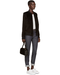 Женский черный бомбер от A.P.C.