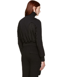 Женский черный бомбер от Haider Ackermann