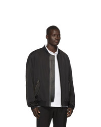 Мужской черный бомбер от Mackage