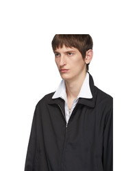 Мужской черный бомбер от Random Identities