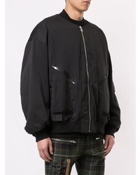 Мужской черный бомбер от Undercover