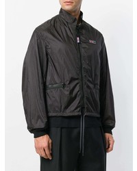 Мужской черный бомбер от Lanvin