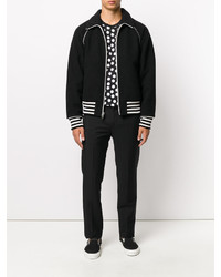 Мужской черный бомбер от Marc Jacobs