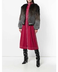 Женский черный бомбер от Liska