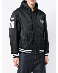 Мужской черный бомбер от Alexander Wang