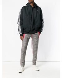 Мужской черный бомбер от adidas