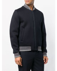 Мужской черный бомбер от Herno