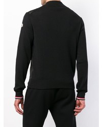 Мужской черный бомбер от Moncler