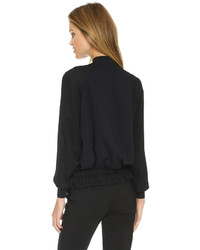 Женский черный бомбер от 3.1 Phillip Lim