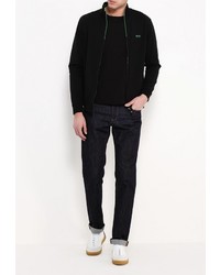 Мужской черный бомбер от Boss Green