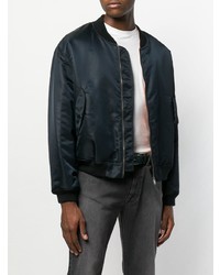 Мужской черный бомбер от Kent & Curwen