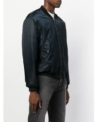 Мужской черный бомбер от Kent & Curwen