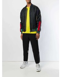 Мужской черный бомбер от Iceberg