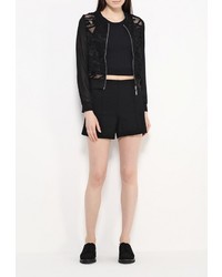 Женский черный бомбер от Bright Girl