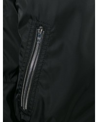 Мужской черный бомбер от Prada