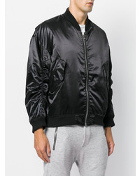 Мужской черный бомбер от Represent