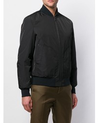 Мужской черный бомбер от Bottega Veneta