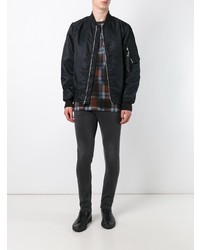 Мужской черный бомбер от rag & bone