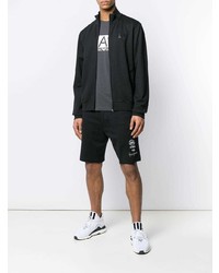 Мужской черный бомбер от Ea7 Emporio Armani